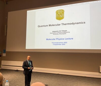 El Dr. Alejandro Gil Villegas, investigador UG, es el primer científico latinoamericano galardonado con el “Molecular Physics Award”