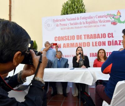 Recibe Irapuato a Consejo Nacional de Fotógrafos y Camarógrafos