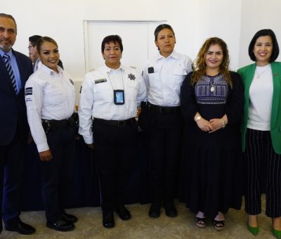 Apuesta Gobierno Municipal por el empoderamiento de las mujeres policías