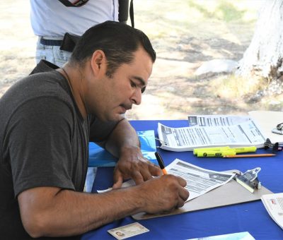 Acercaron atención para trámite de escrituración