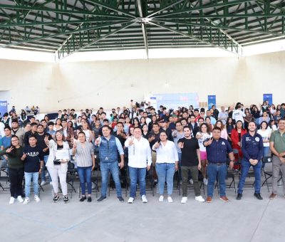 Participan 500 jóvenes del noreste de Guanajuato en “Líderes con Grandeza”