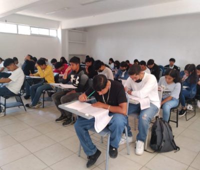 Participan más de 74 mil estudiantes en el proceso del Examen Único de ingreso a Media Superior, EXUMS 2023