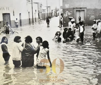 Reconocerán a sobrevivientes de la inundación de 1973