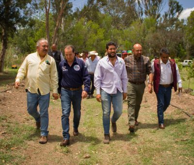 Carlos García Cercano a la Gente y comprometido con el campo