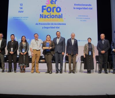 Abasolo presente en Foro de Prevención de Accidentes Viales