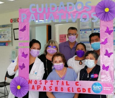 El Sistema de Salud Gto brindó más de 843 atenciones de Cuidados Paliativos este año.