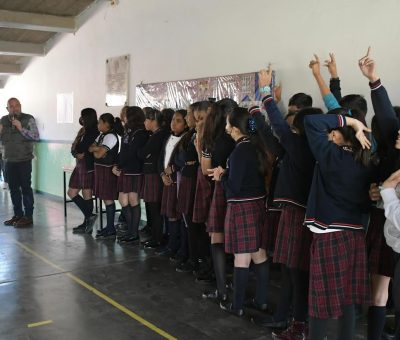 Silao da mantenimiento a espacios educativos como la escuela primaria Lic. Luis I. Rodríguez