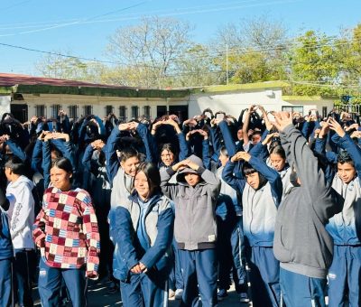 Activación física en Rancho Nuevo de la Cruz