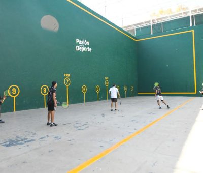 Realizan 2º Torneo de Frontenis de las Fresas