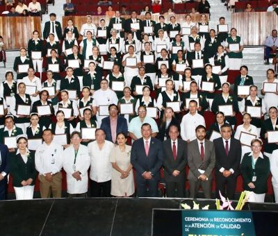 Reconoce IMSS Guanajuato como categoría más fuerte a Enfermería