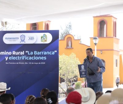 Gobernador Diego Sinhue visita Pueblos de Rincón