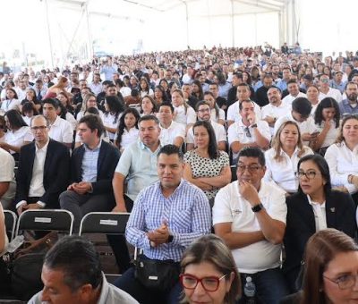 “No se puede concebir este Guanajuato sin su gente y su desarrollo laboral; mi reconocimiento a los guanajuatenses”: Diego Sinhue