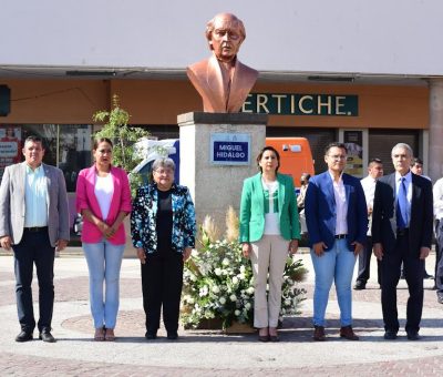 Conmemoran Natalicio de Don Miguel Hidalgo y Costilla