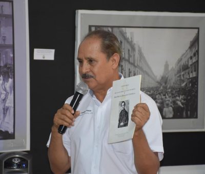 El Cronista de Abasolo Agustín Ceballos presentó conferencia histórica