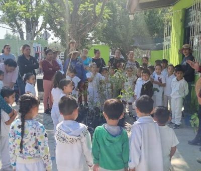 Actividad de arborización en El Varal de Cabrera