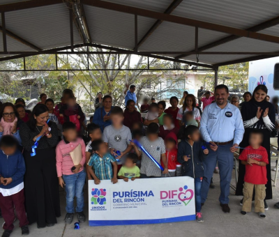 En Purísima inauguramos tres centros educativos de alfabetización