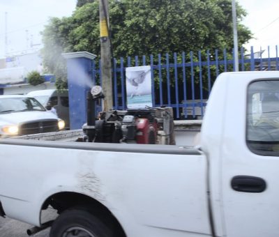 SSG desplegó un operativo especial para combatir el mosco del dengue en Silao