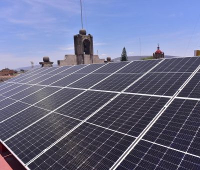 Instalan paneles solares en Presidencia Municipal de Irapuato