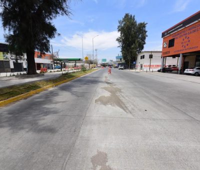 Cerrarán circulación de carril central en Avenida Insurgentes