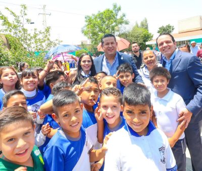 Mejoran infraestructura educativa en primarias de León  