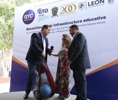 En Guanajuato le seguimos apostando a la Educación: Diego Sinhue