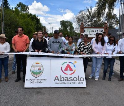 Inauguran obra en San José de González