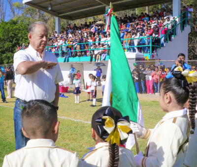 23a Mini Olimpiada de Preescolar zona XVII realizada en las instalaciones de la Unidad Deportiva Norte