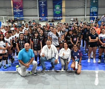 Inauguran Torneo Amistoso de Voleibol COMUDAJ 2024