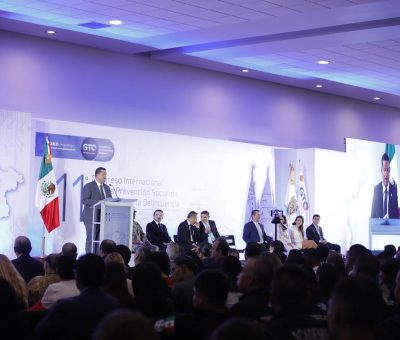 Inaugura Gobernador el 11º Congreso Internacional para la Prevención Social y la Delincuencia