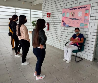 Promueve IMSS Guanajuato beneficios de la lactancia materna