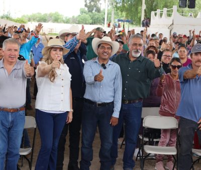 Purísima apoyando al campo con equipamiento e insumos