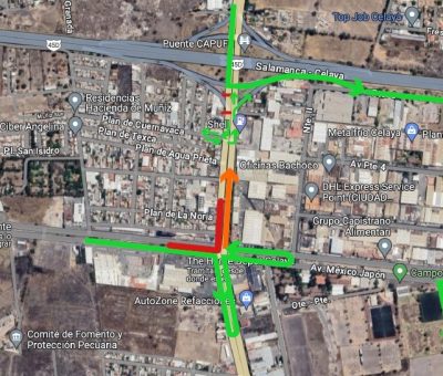 Nuevas modificaciones viales en la obra «Paso Inferior» de Avenida Tecnológico