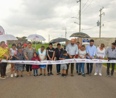 ¡Más caminos rurales para Silao! Carlos García Villaseñor, inaugura 2 caminos de acceso a comunidades 