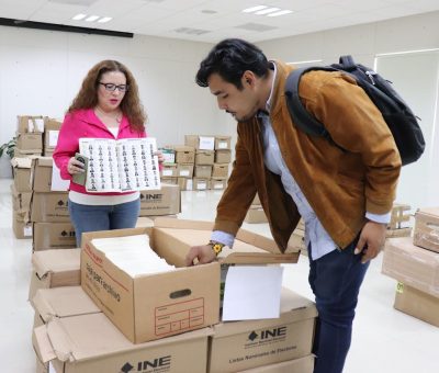 Realiza INE Guanajuato destrucción de listas nominales utilizados en la Jornada Electoral