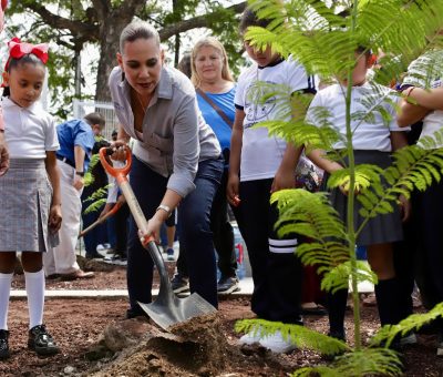 Inauguran Parque Público Bernardo Cobos