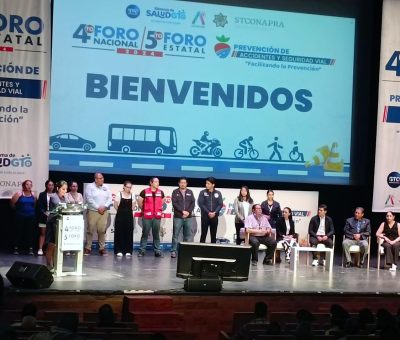 Jurisdicción Sanitaria I participó en el Foro Nacional y Estatal de Prevención de Accidentes y Seguridad Vial