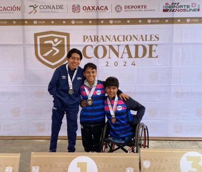 ¡Guanajuato es de oro! Conquista diez metales dorados en paranatación