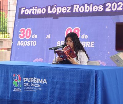 2a. Feria del Libro Fortino López Robles ahora en Purísima (30 de agosto al 8 de septiembre)