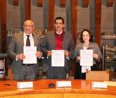 La UNAM y la CANIEM firman convenio de colaboración para fortalecer proyectos de difusión y productos editoriales con compromiso conjunto por el cumplimiento del depósito legal y el respeto a los derechos de autor