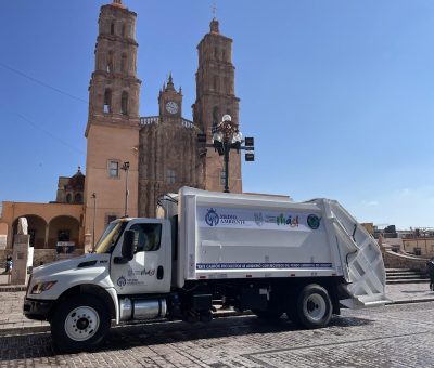 Entregan en Dolores Hidalgo unidad recolectora de residuos sólidos urbanos