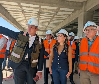 Visita nuevo secretario general del IMSS, Jorge Gaviño Ambriz, construcción del HGZ No. 72 en Guanajuato