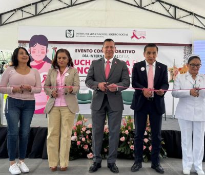 Realiza IMSS Guanajuato eventos enmarcados en el Día Mundial de la Lucha contra el Cáncer de Mama