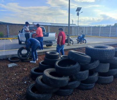 SSG informa la recolección de 250 llantas en el Llantatón de Yuriria