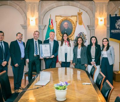 Entrega Gobernadora Certificado Ambiental «Empresa Limpia» a Volkswagen de Guanajuato