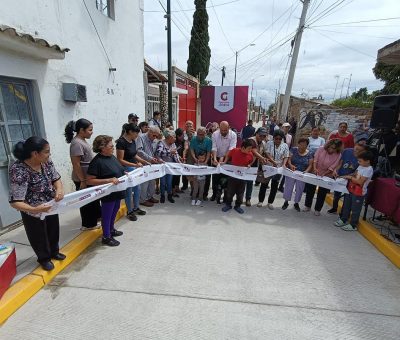 Continúan obras y acciones para dignificar las calles de Silao