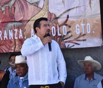 Job Gallardo presente en festejo de 91 Aniversario de Ejido La Esperanza