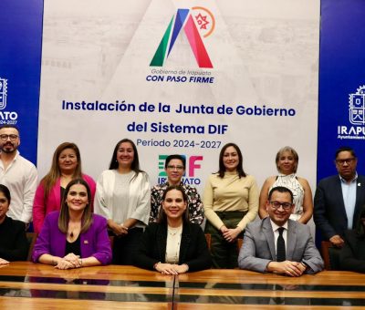 Instalan junta de gobierno del Sistema DIF Municipal