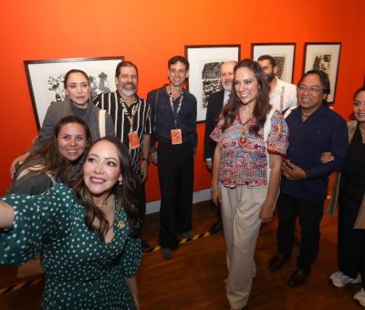 Inaugura Gobernadora el Programa de Artes Visuales de Guanajuato en el FIC