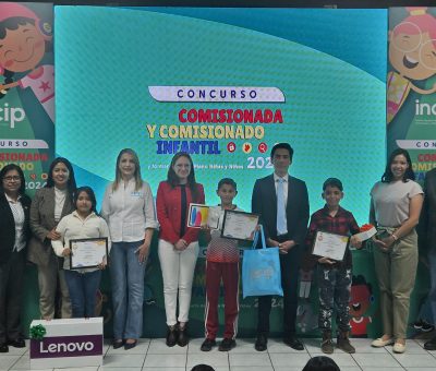 Premia IACIP a niñas y niños ganadores del concurso  para ser Comisionado Infantil 2024