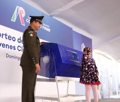 Realizan sorteo de Servicio Militar a jóvenes clase 2006